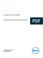 Inspiron 15 5567 Laptop Reference Guide en Us