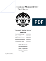 Microprocessor and Microcontroller Final Report: "Automatic Braking System"