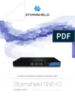 Stormshield SN510: Business Continuity in Complex Architectures