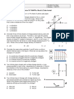 Z Axes at Equal Distances D From The Origin. What Is The