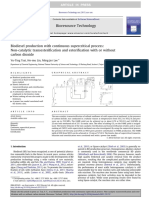 Biodiesel Production With Continuous Supercritical Process