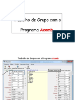 Trabalho de Grupo Acomb - TurmaD