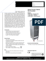 Calentador Gabinete PW 120 C H Specs