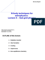 N-Body Techniques For Astrophysics: Lecture 5 - Sub-Grid Physics