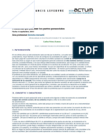 Problemas Que Plantean Los Pactos Parasociales - Actualidad Jurídica - Mementos - Blog EFL