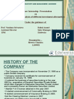 Summer Internship Presentation On Risk and Return Analysis of Different Investment Alternatives Under The Guidance of