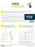 Kantar Worldpanel - Consumer Thermometer - Septiembre 2017