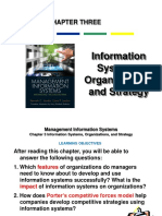 Information Systems, Organizations, and Strategy: Chapter Three