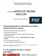 Tratamiento de Trauma Vascular