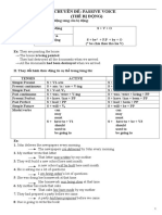 Chuyen de Passive Voice