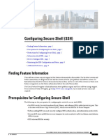 Configuring Secure Shell (SSH) : Finding Feature Information