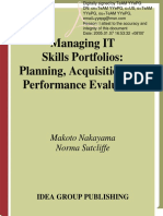 AAA - Idea Group - Managing It Skills Portfolios - Planning, Acquisition and Performance Evaluation - 2005 - (By Laxxuss)