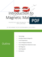 Introduction To Magnetic Material