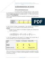 Analisis Bidimensional de Datos