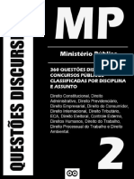 #MP - Ministério Público - 360 Questões Discursivas (2016) - Questões Discursivas-1