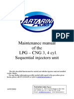 ENG - Injectors Rail Maintenance Guide LPG-CNG 3, 4 Cyl (May03)