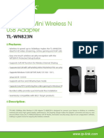 TL-WN823N V2 Datasheet