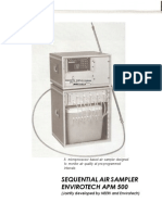 Sequential Air Sampler Envirotech Apm 500