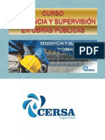 Residencia y Supervision de Obras