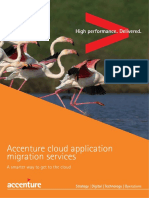 Accenture Cloud Application Migration Services