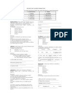 Revisão Das Classes Gramaticais