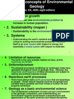 Population Growth: (Keller, EA. 2000, Eight Edition)