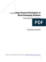 Marketing Channel Strategy in Rural Emerging Markets 