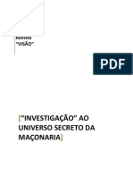 Investigacao Sobre A Maconaria