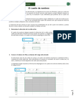 EXCEL - Cuadro de Nombres