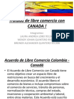 Tratado de Libre Comercio Con CANADA !