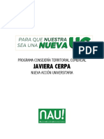 Programa CT Javiera Cerpa Comercial