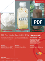 Palm Acid Oil (PAO) Palm Fatty Acid Distillate (PFAD) RBD Palm