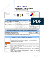 MSDS Bioclean