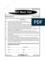 MAT Questions