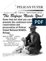 October 2008 Pelican Flyer Newsletter, Pelican Island Preservation Society