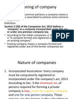 Company Law 2013