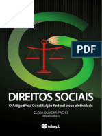 Direitos Sociais - O Artigo 6º Da Constituição Federal e Sua Efetividade