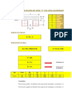 Verificacion Viga T - Losa A.