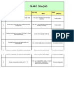 Plano de Ação 5w2h Trabalho