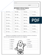 1º Ano Resoluções de Continhas