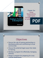 Chapter Ten: Social Responsibility: Legal Issues, Managing Diversity, & Career Challenges