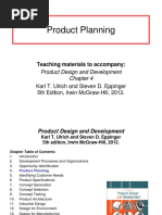 4 Product Planning Ulrich