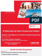 Diplomado USMP-MAPFRE Salud Ocupacional 18-08-2017 Clase 6