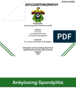 Spondyloarthropathy: Presented by