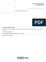 Alchimie Occidentale Et Alchimie Chinoise (Article)