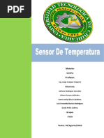 Sensor Temperatura