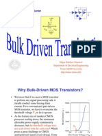 607 Lect 8 Bulk Driven Circuits 2009