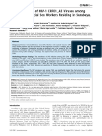 High Prevalence of HIV-1 CRF01 - AE Viruses Among Female Commercial Sex Workers Residing in Surabaya, Indonesia