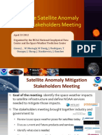 Report On The Satellite Anomaly Mitgation Meeting NOAA