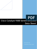 Cisco Catalyst 9300 Series Switches Data Sheet